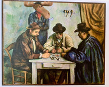 Load image into Gallery viewer, CARD PLAYERS, WITH MOOSE - postcard/miniprint

