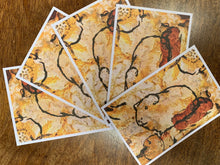 Load image into Gallery viewer, PALEOLITHIC GUINEA PIG - set of postcards/miniprints
