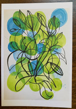 Load image into Gallery viewer, THE LILIES OF THE FIELD - postcard/miniprint
