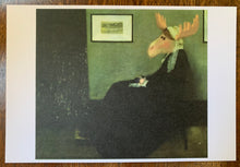Load image into Gallery viewer, Whistler&#39;s Moose - postcard/miniprint
