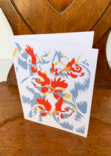 Load image into Gallery viewer, CHICKENS - folded card

