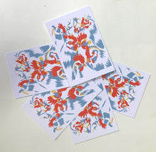 Load image into Gallery viewer, &#39;CHICKENS&#39; - Pack of Five Postcards
