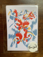 Load image into Gallery viewer, &#39;CHICKENS&#39; - Pack of Five Postcards
