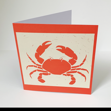 Load image into Gallery viewer, CRAB - folded card
