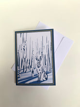 Load image into Gallery viewer, SNOW HARE - Folded Card
