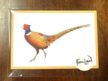 Load image into Gallery viewer, JAUNTY PHEASANT - pack of five postcards
