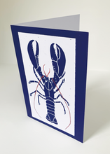 Load image into Gallery viewer, LOBSTER - folded card
