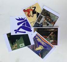 Load image into Gallery viewer, ARTISTS MOOSE - Mixed pack of postcards/miniprints
