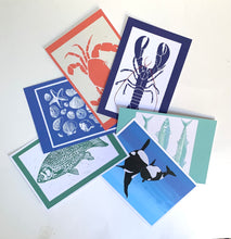 Load image into Gallery viewer, SEA- LIFE postcards - Mixed pack of six
