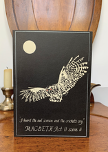 Load image into Gallery viewer, I HEARD THE OWL SCREAM AND THE CRICKETS CRY - card
